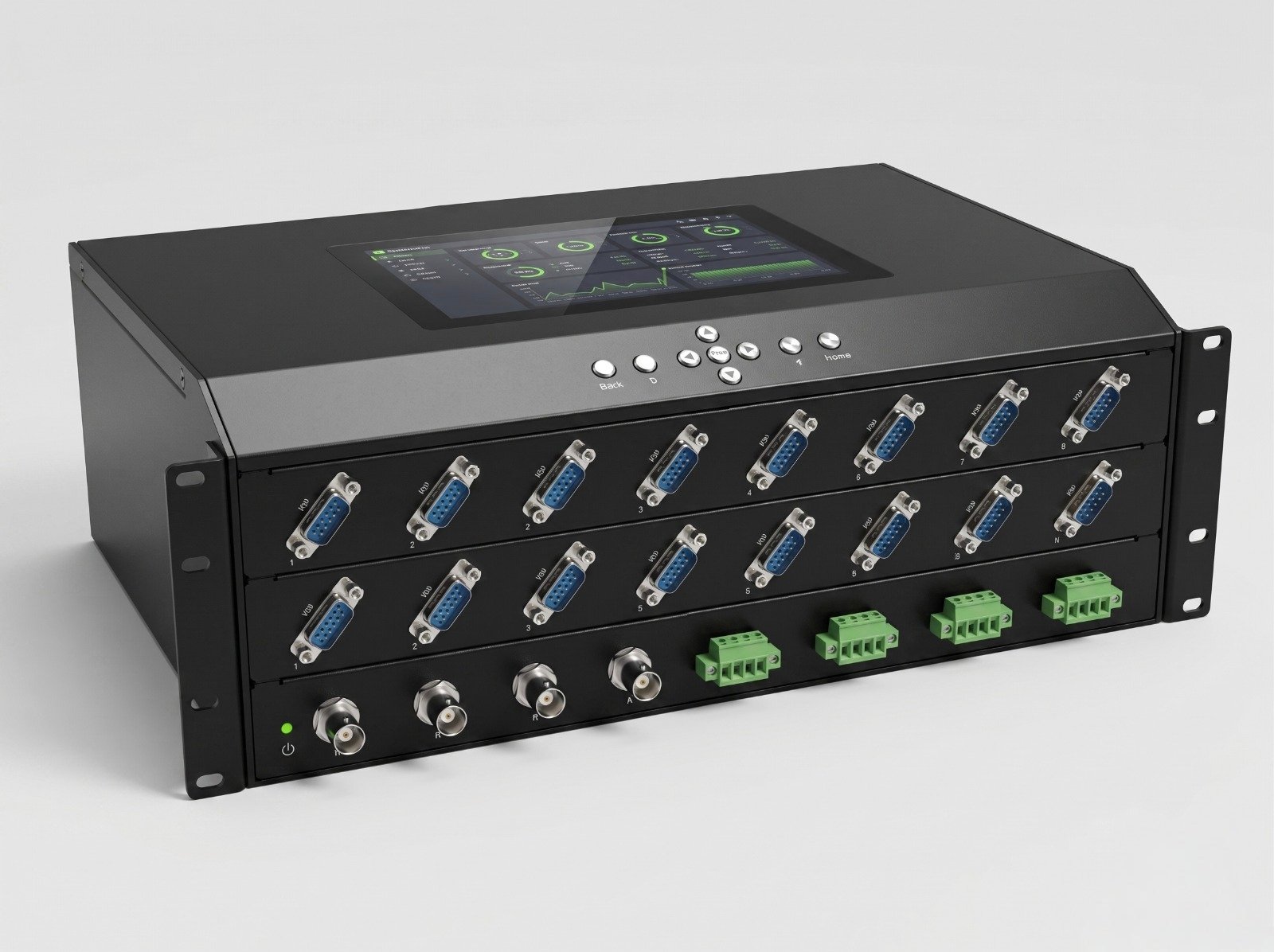 ThermoDAQ 24-channel temperature data acquisition unit